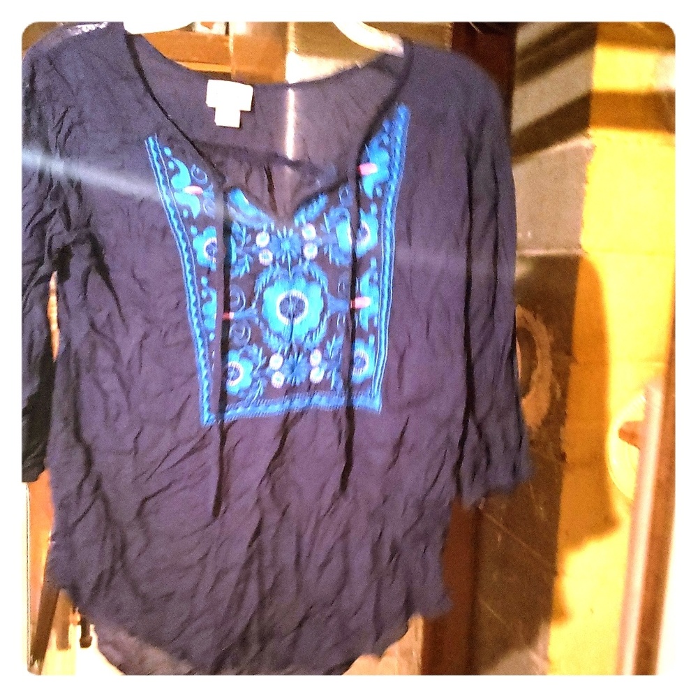 Medium Size Blue Mossimo T-Shirt